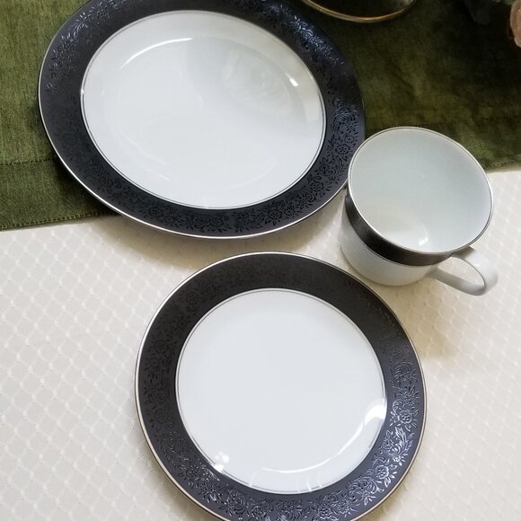 Noritake Mirano 1 Salad, 1 Bread & 1 Cup Excellent Condition - Picture 3 of 8